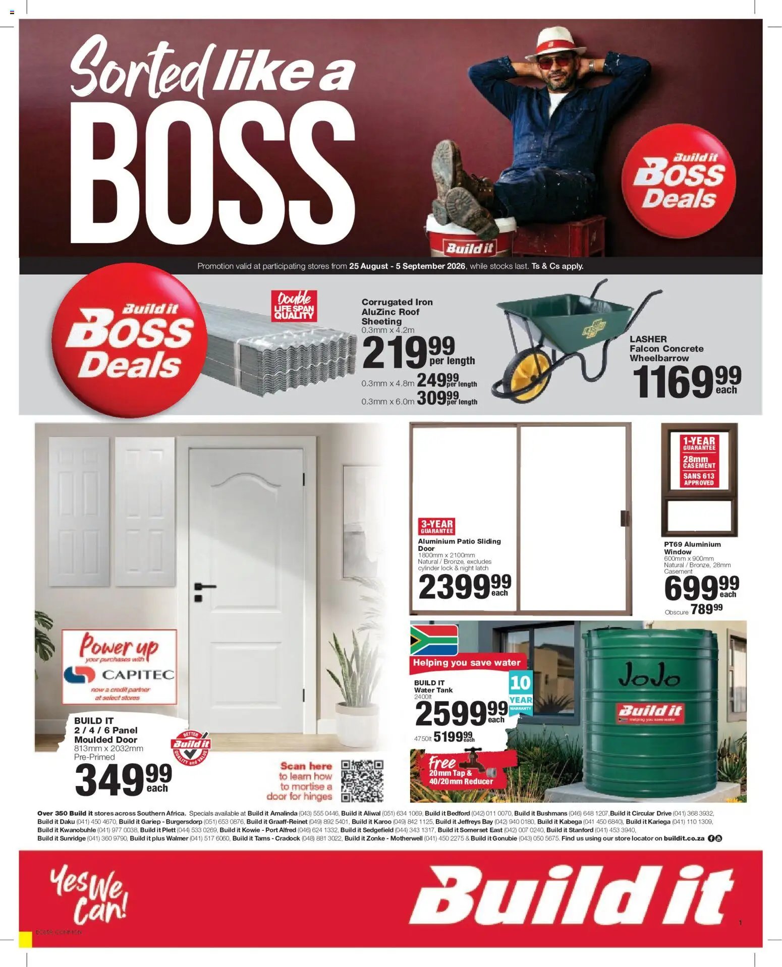 Build It - Eastern Cape - Weekly Specials