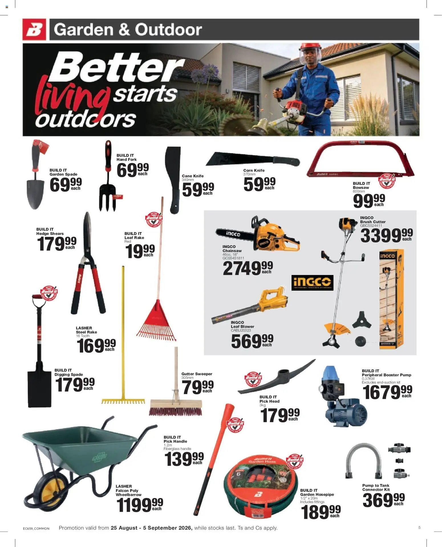 Build It - Eastern Cape - Weekly Specials