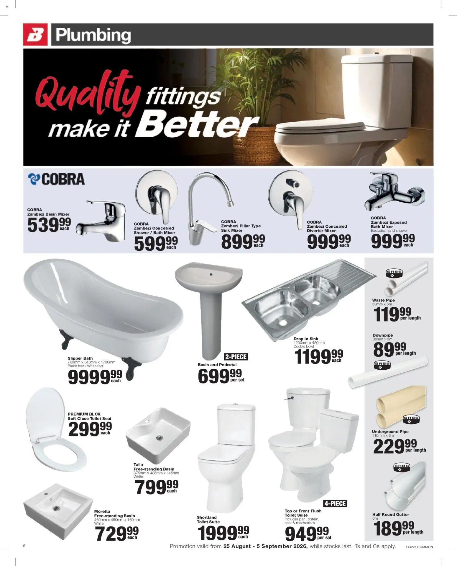 Build It - Eastern Cape - Weekly Specials