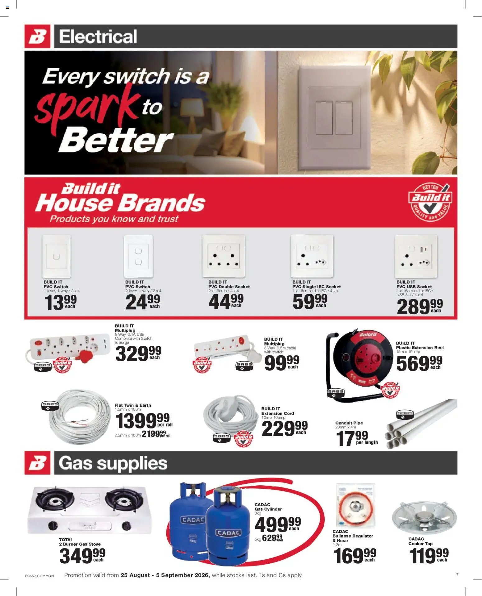 Build It - Eastern Cape - Weekly Specials