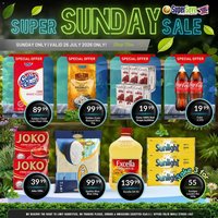 Super Save Sunday Savings