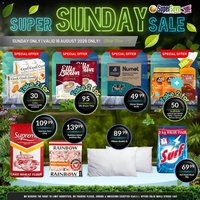 Super Save Sunday Savings