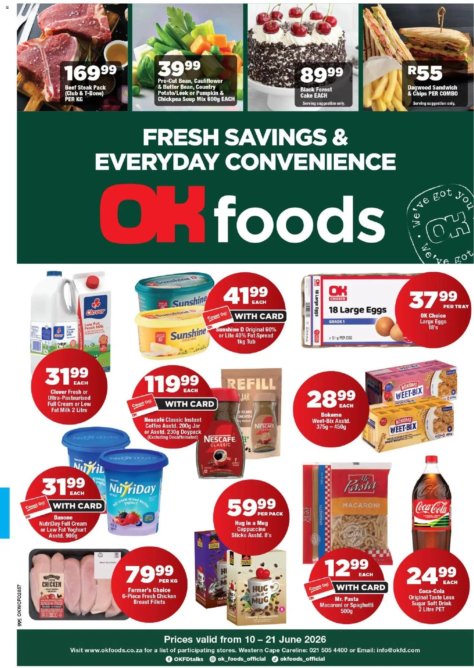 OK Foods - Western Cape - Specials