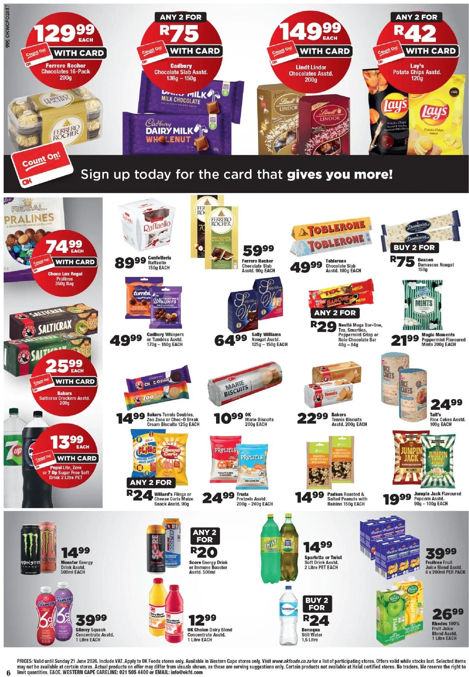 OK Foods - Western Cape - Specials