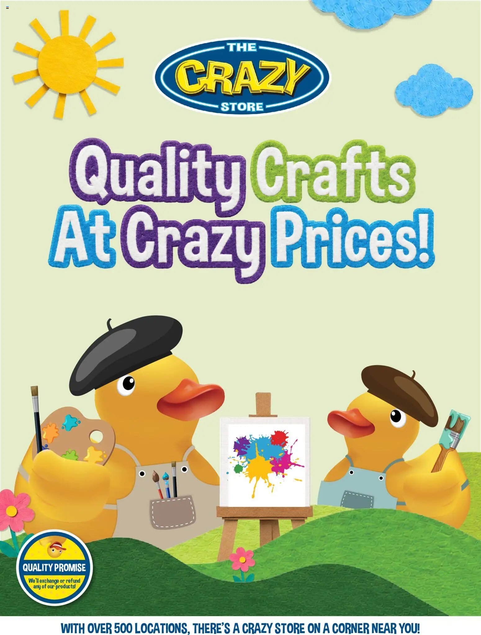 Crazy Store Arts and Crafts Magazine