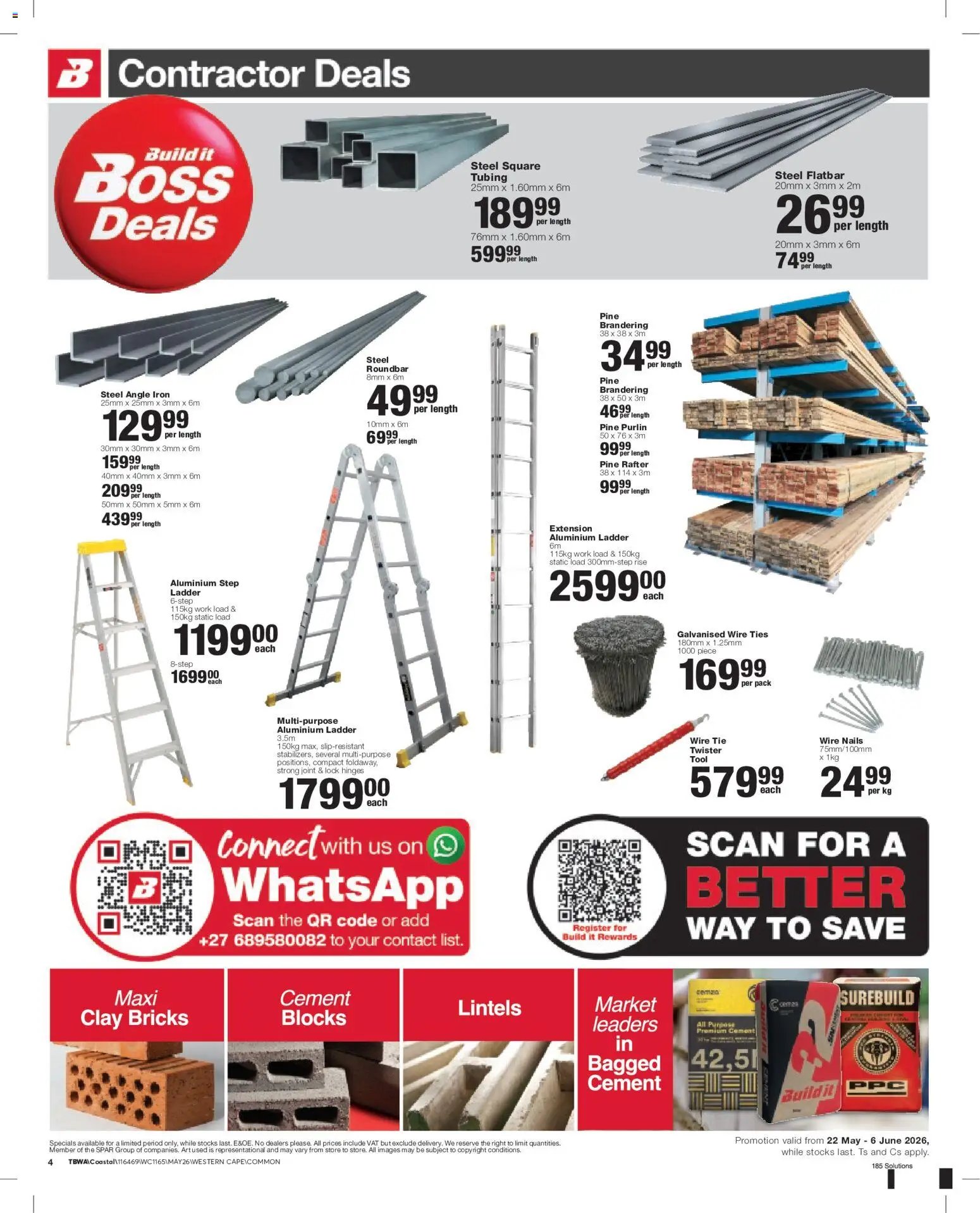 Build It Western Cape - Specials