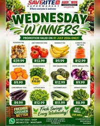 Saverite Wednesday Winners