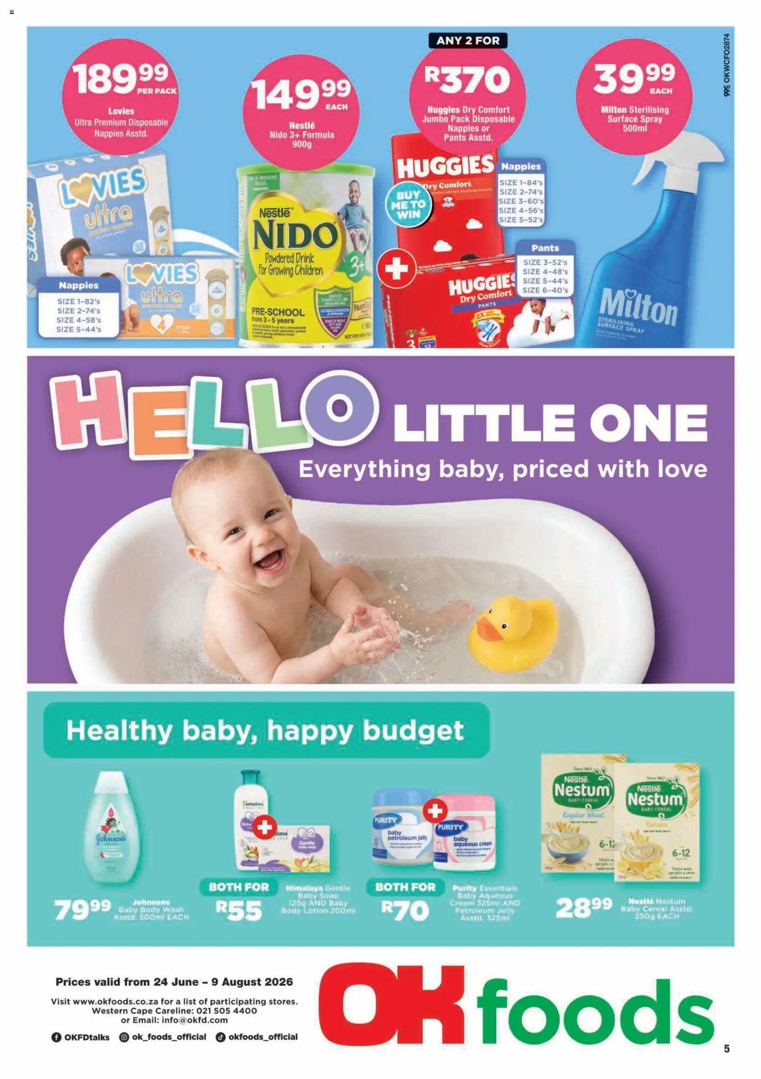 OK Foods - Western Cape - Specials