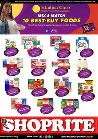 Shoprite - Western Cape - Khulisa Care Best-Buy Foods