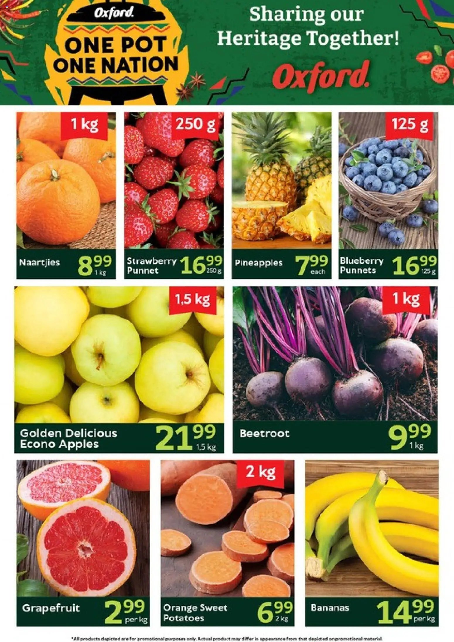 Oxford Freshmarket Tuesday Sale