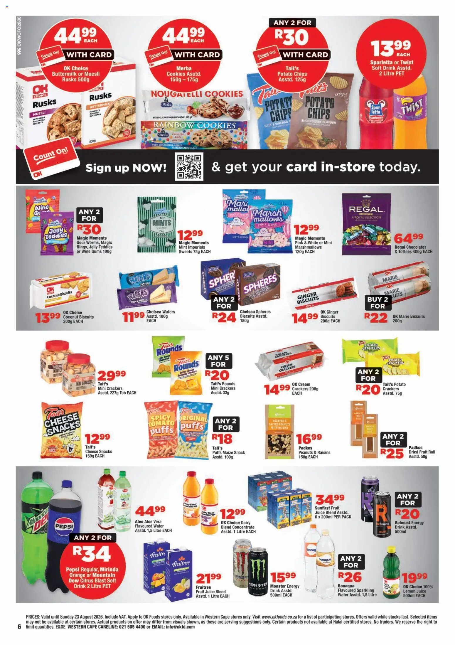 OK Foods - Western Cape - Specials