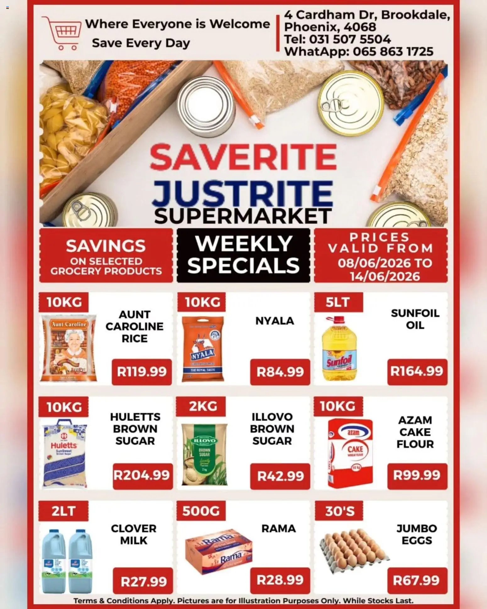 Saverite Specials