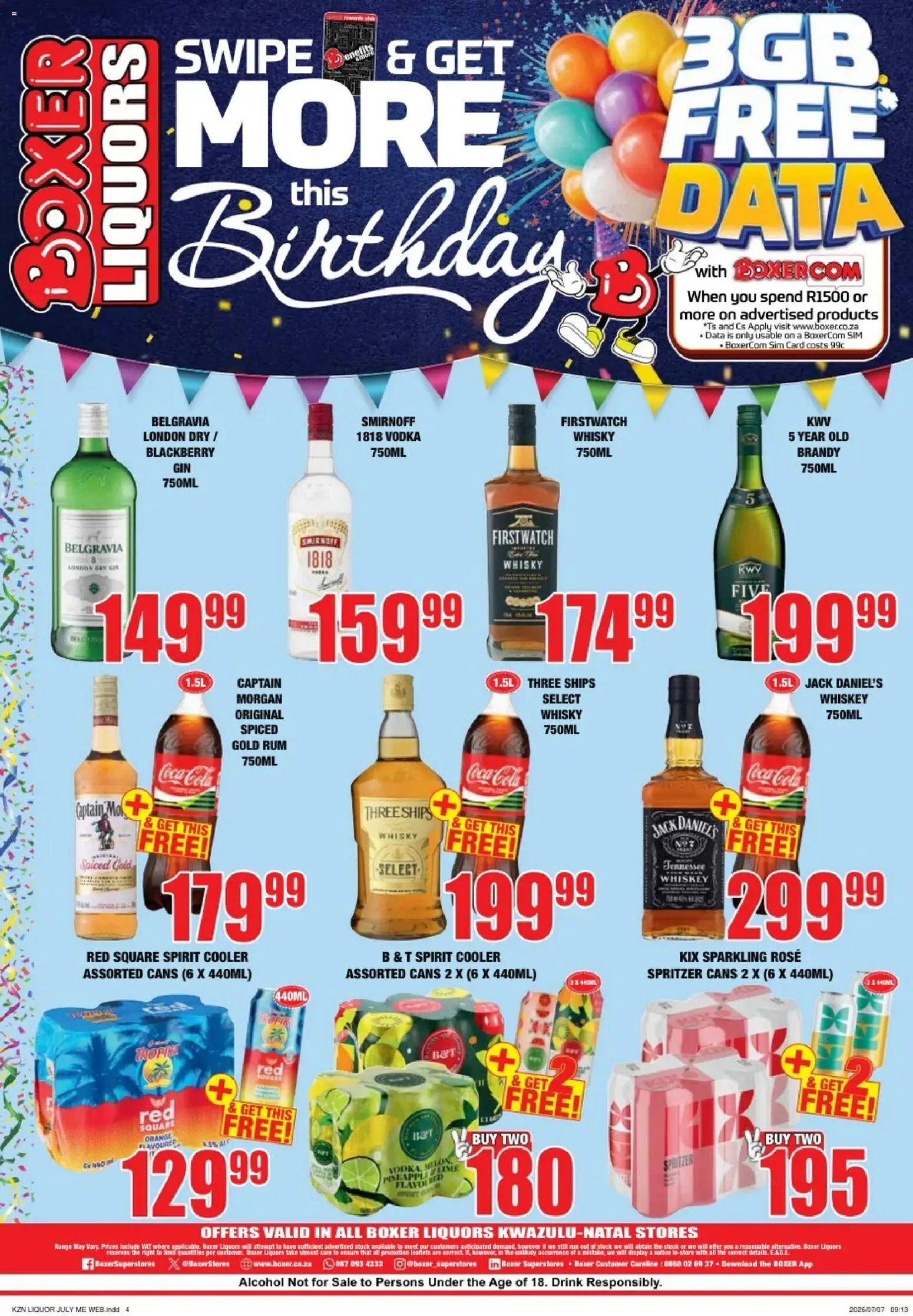 Boxer Liquors
