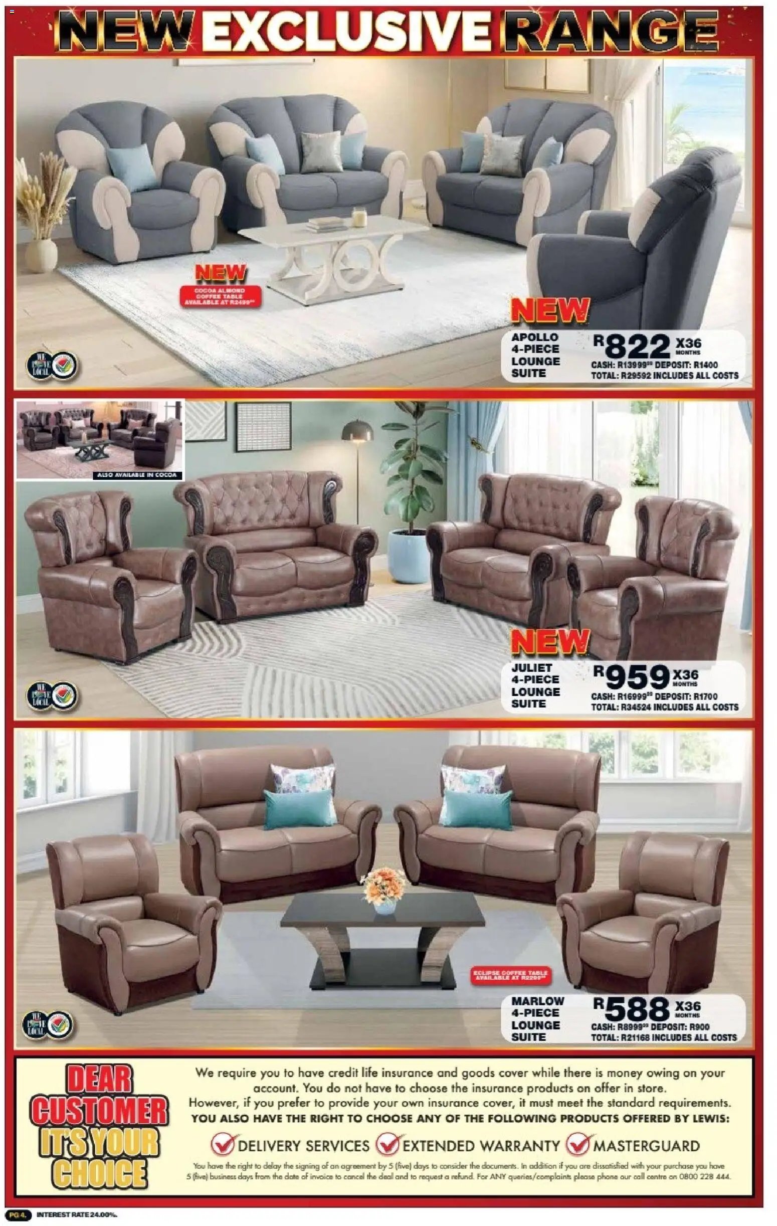 Lewis Stores Specials