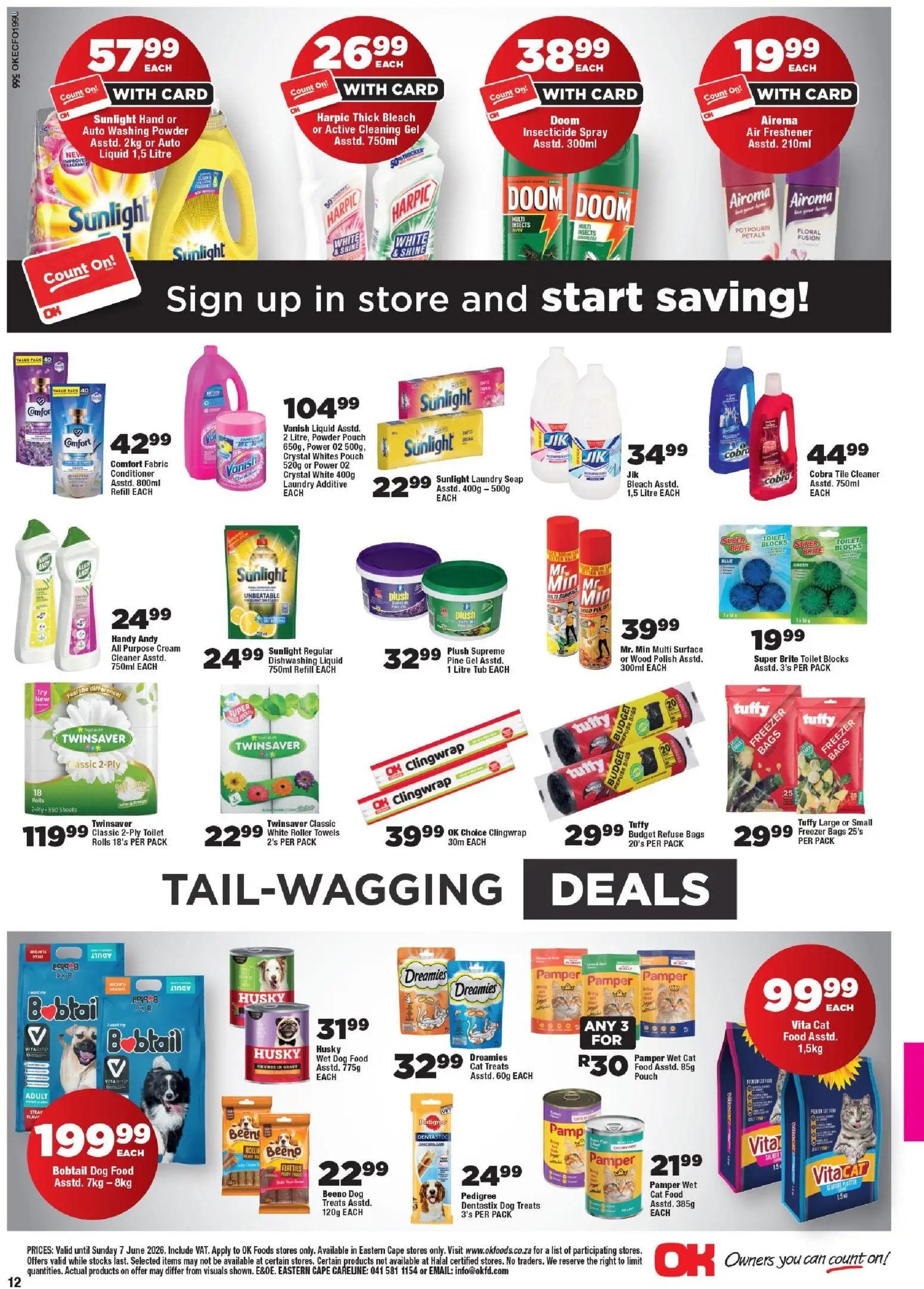 OK Foods - Eastern Cape - Specials