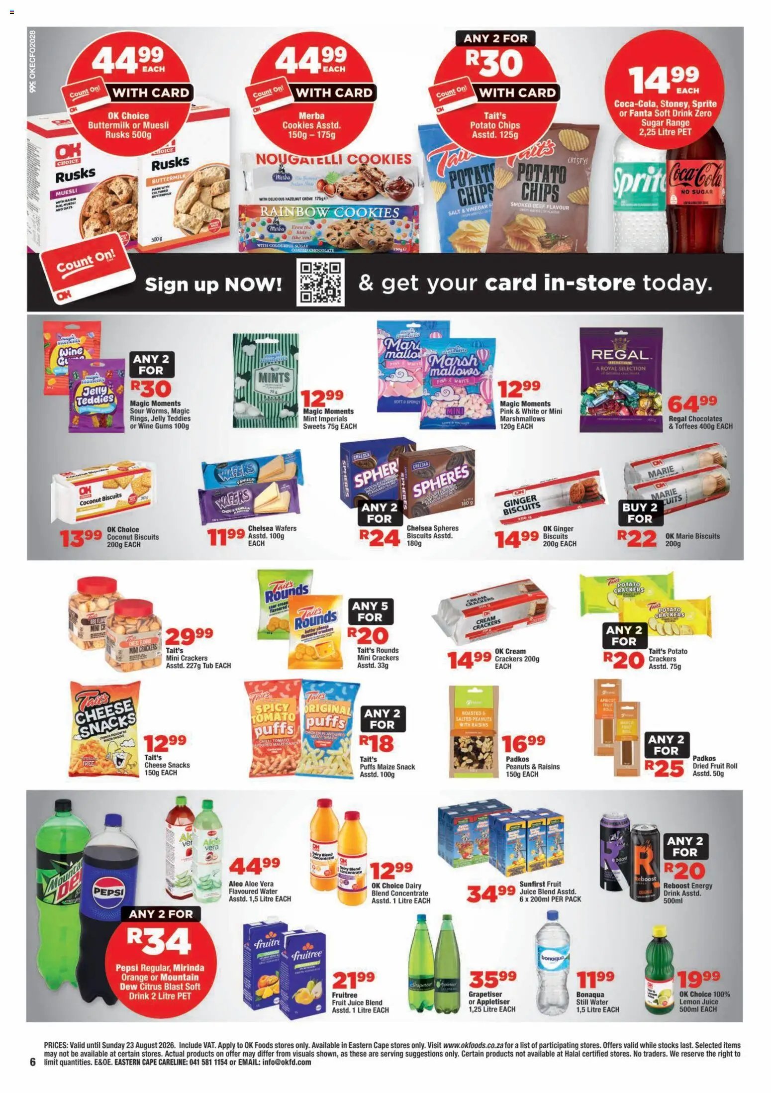 OK Foods - Eastern Cape - Specials