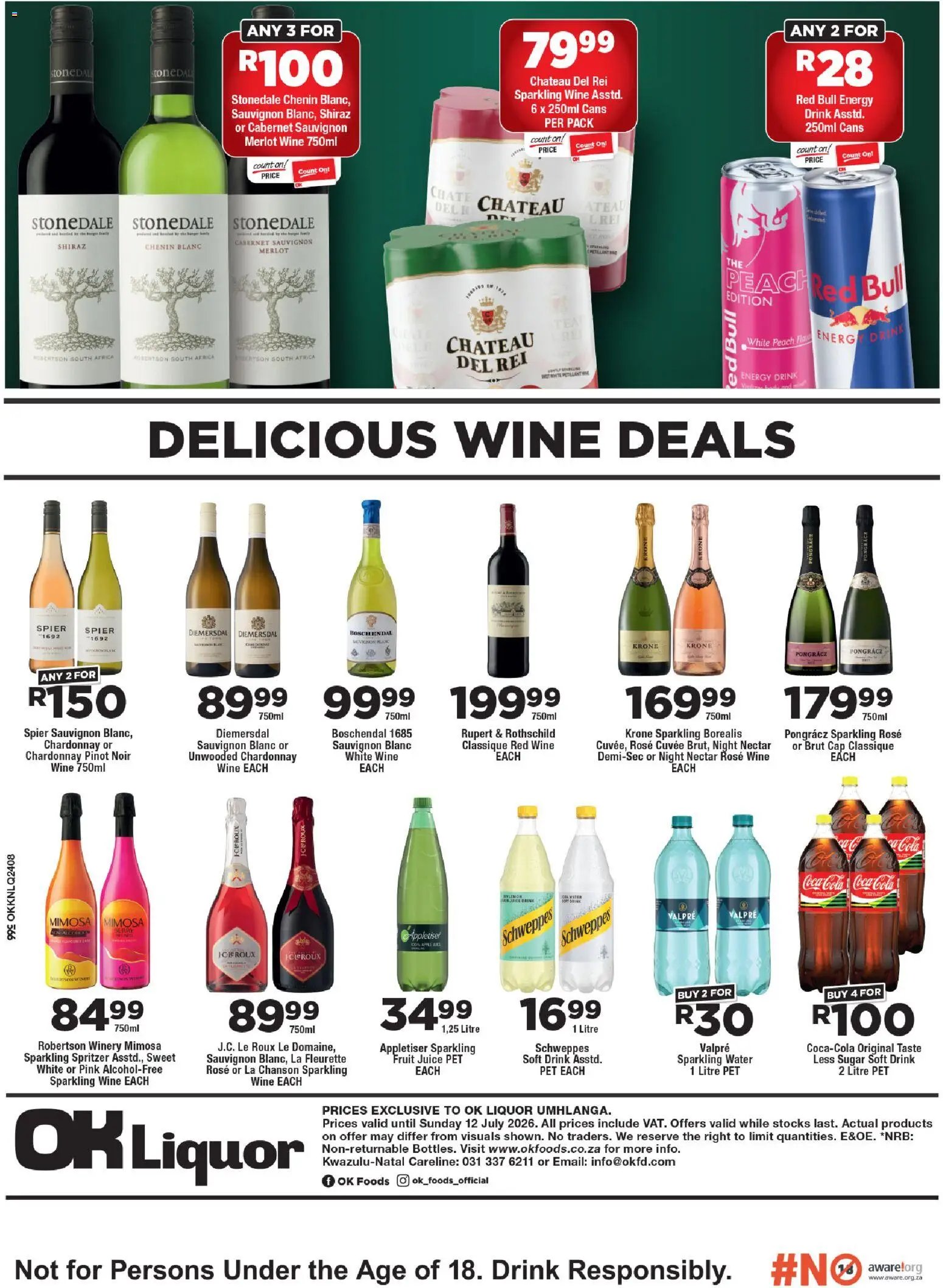 OK Foods - Kwazulu Natal - uMhlanga open OK Liquor