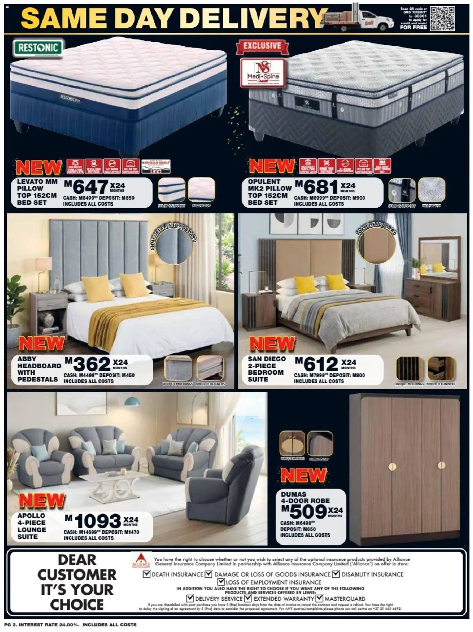 Lewis Stores - Lesotho Leaflet
