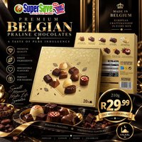 Super Save Belgian praline chocolates