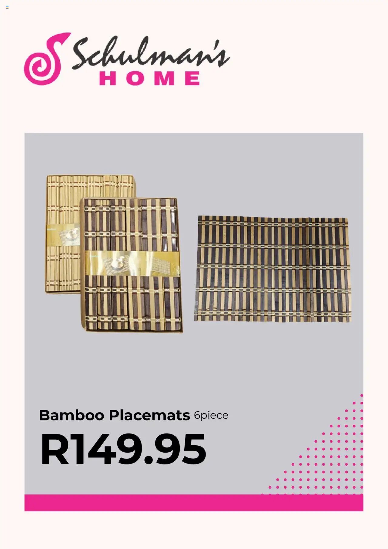 Schulman's Home Specials (2025-07-18 - 2025-08-15) | 6