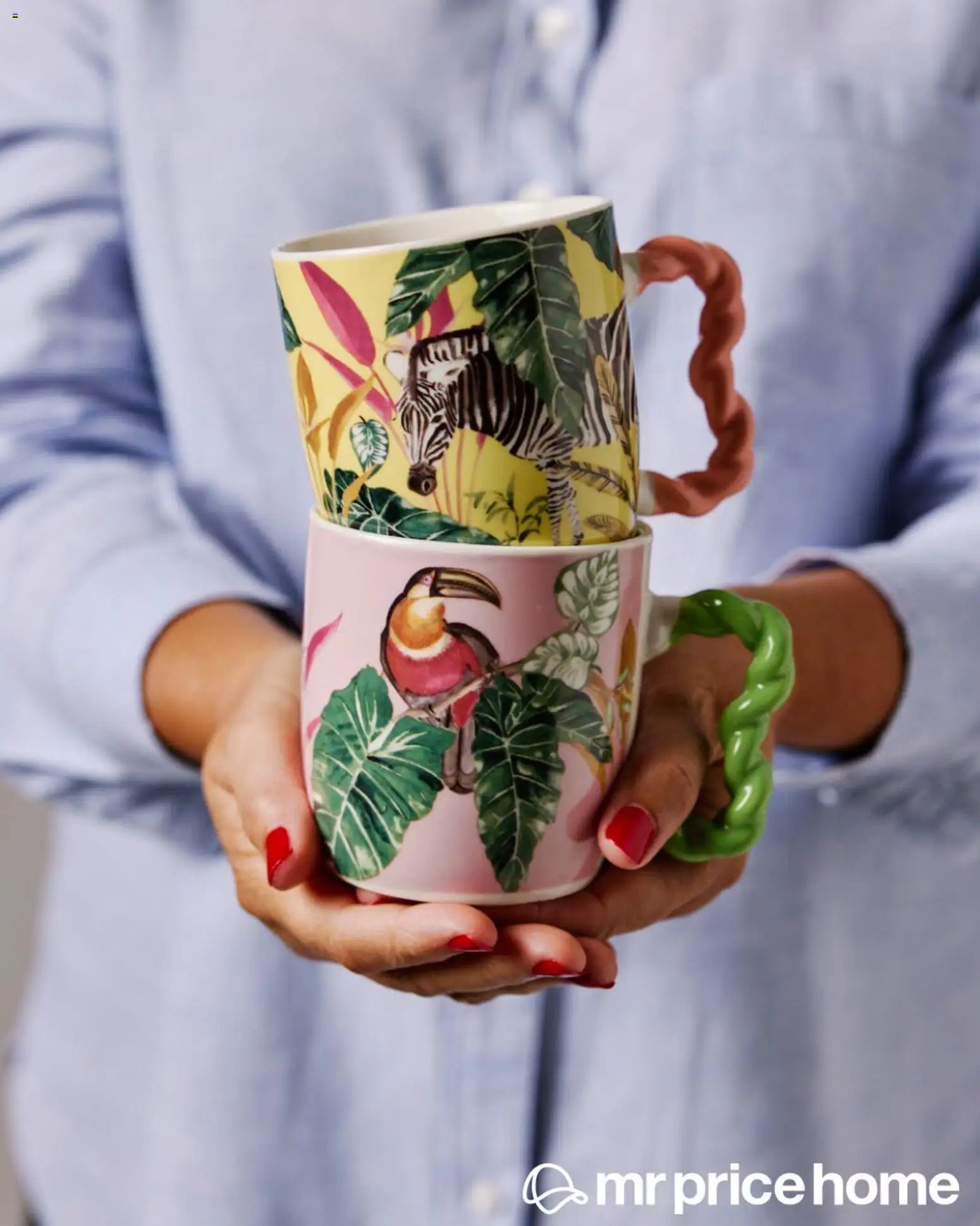 MRP Home Tropical-inspired mugs