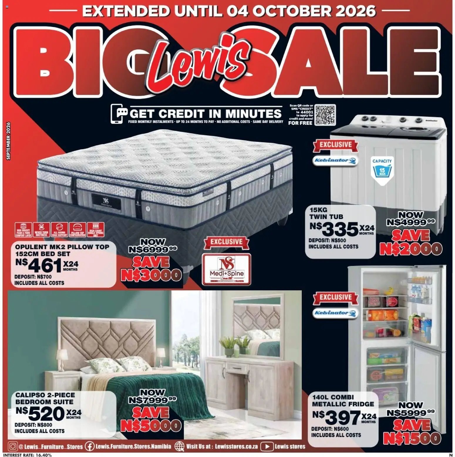 Lewis Stores Namibia Brochure