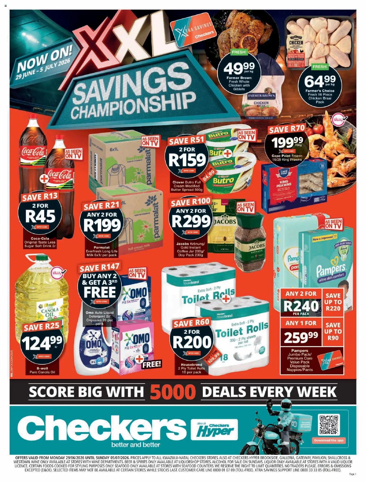 Checkers Kwazulu-Natal - XXL Savings Promotion Week 4