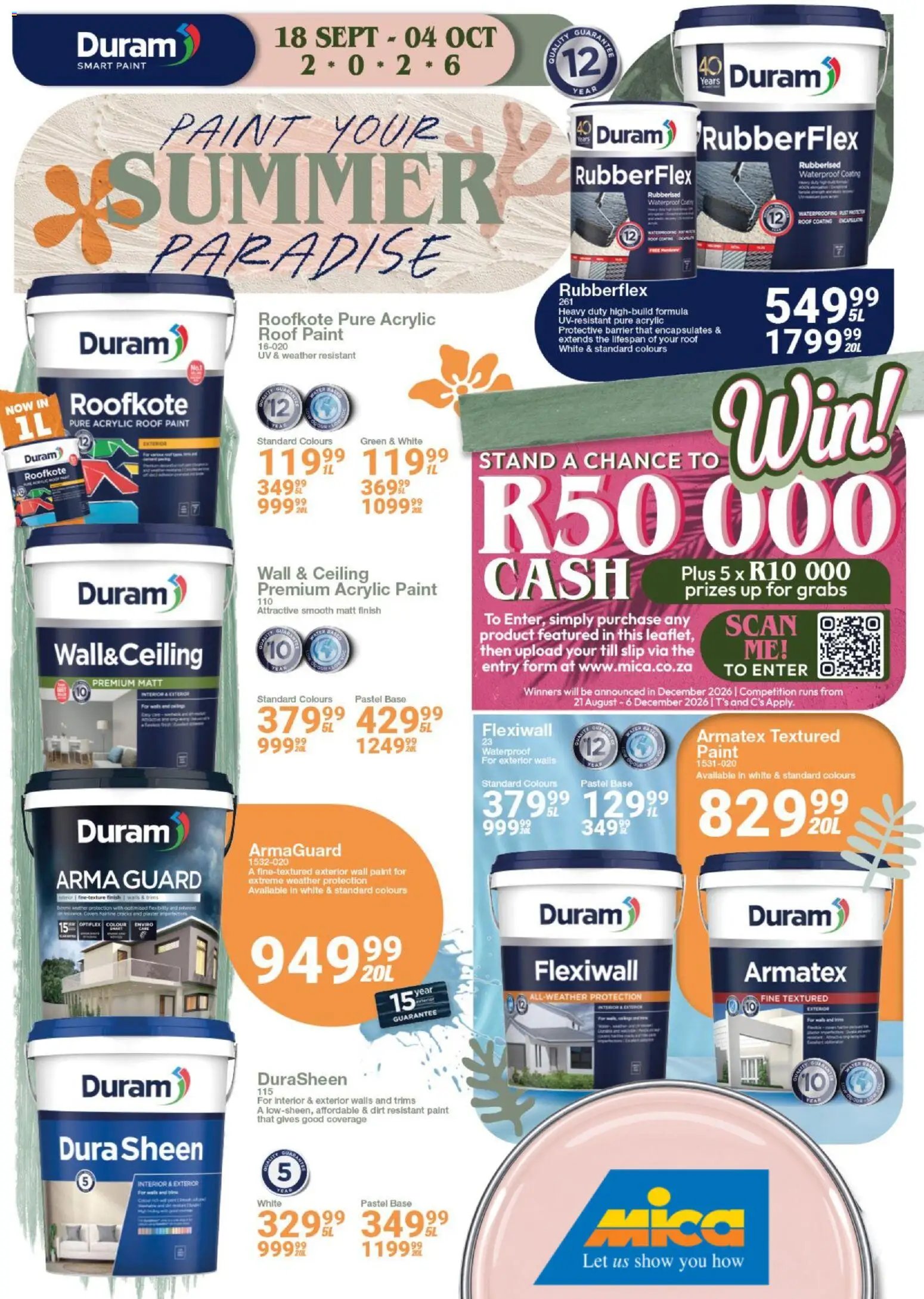 MICA Summer Duram Promo