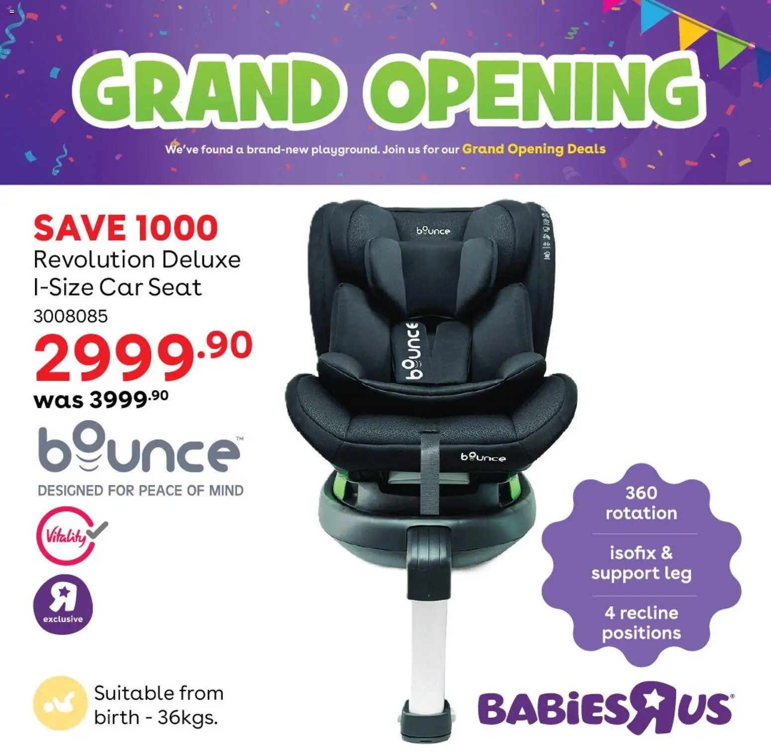 Babies R Us Grand Opening Deals