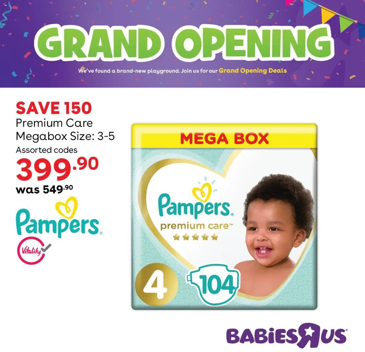 Babies R Us Grand Opening Deals