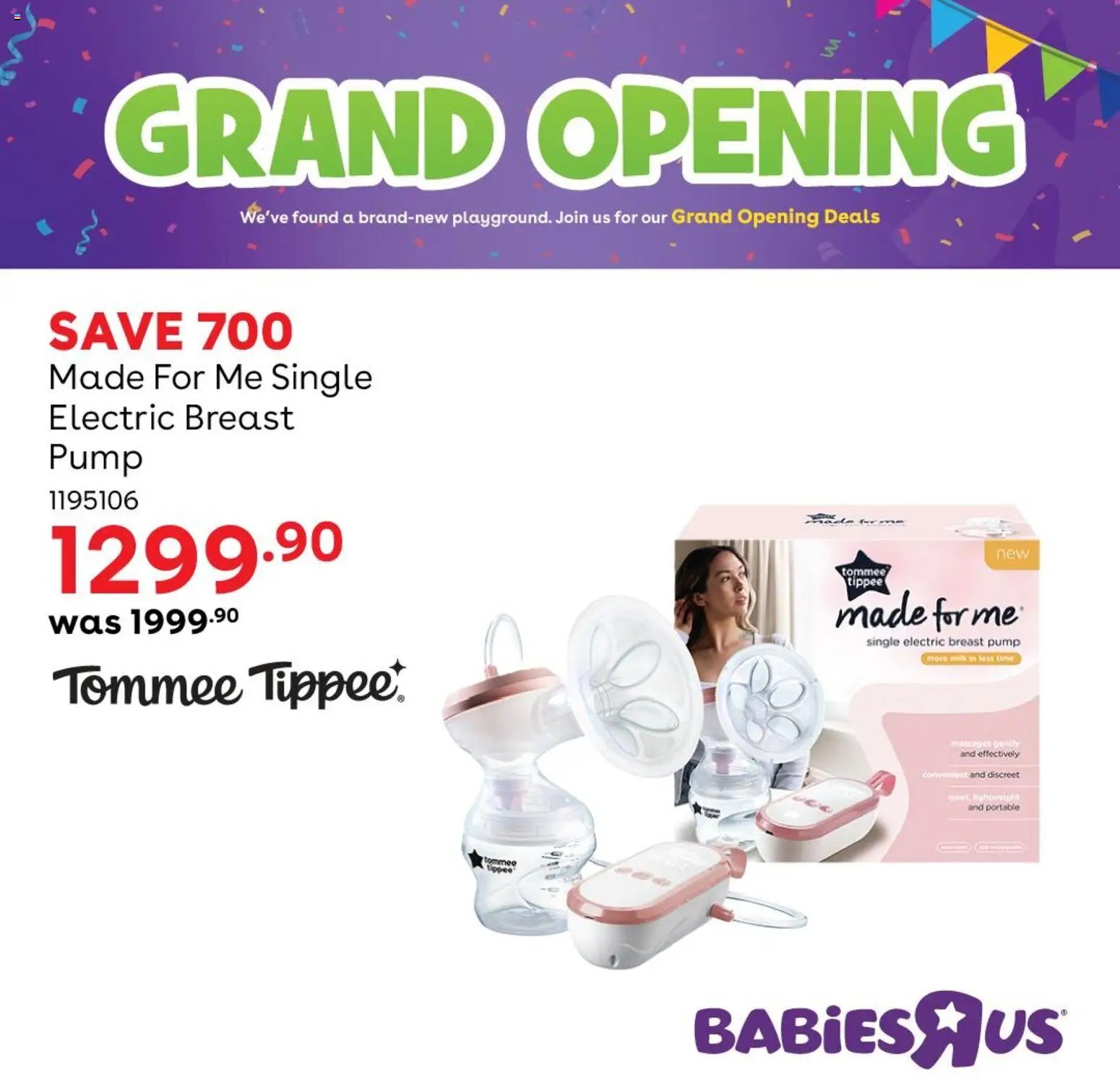 Babies R Us Grand Opening Deals