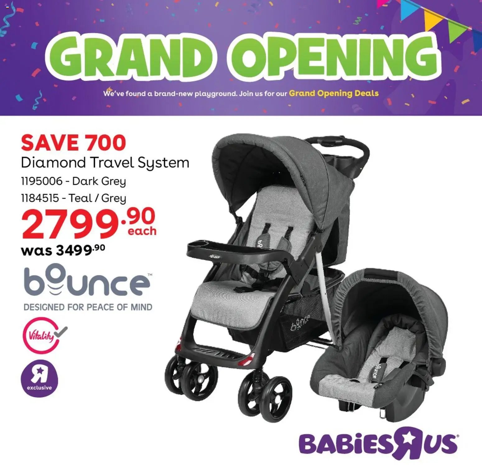 Babies R Us Grand Opening Deals