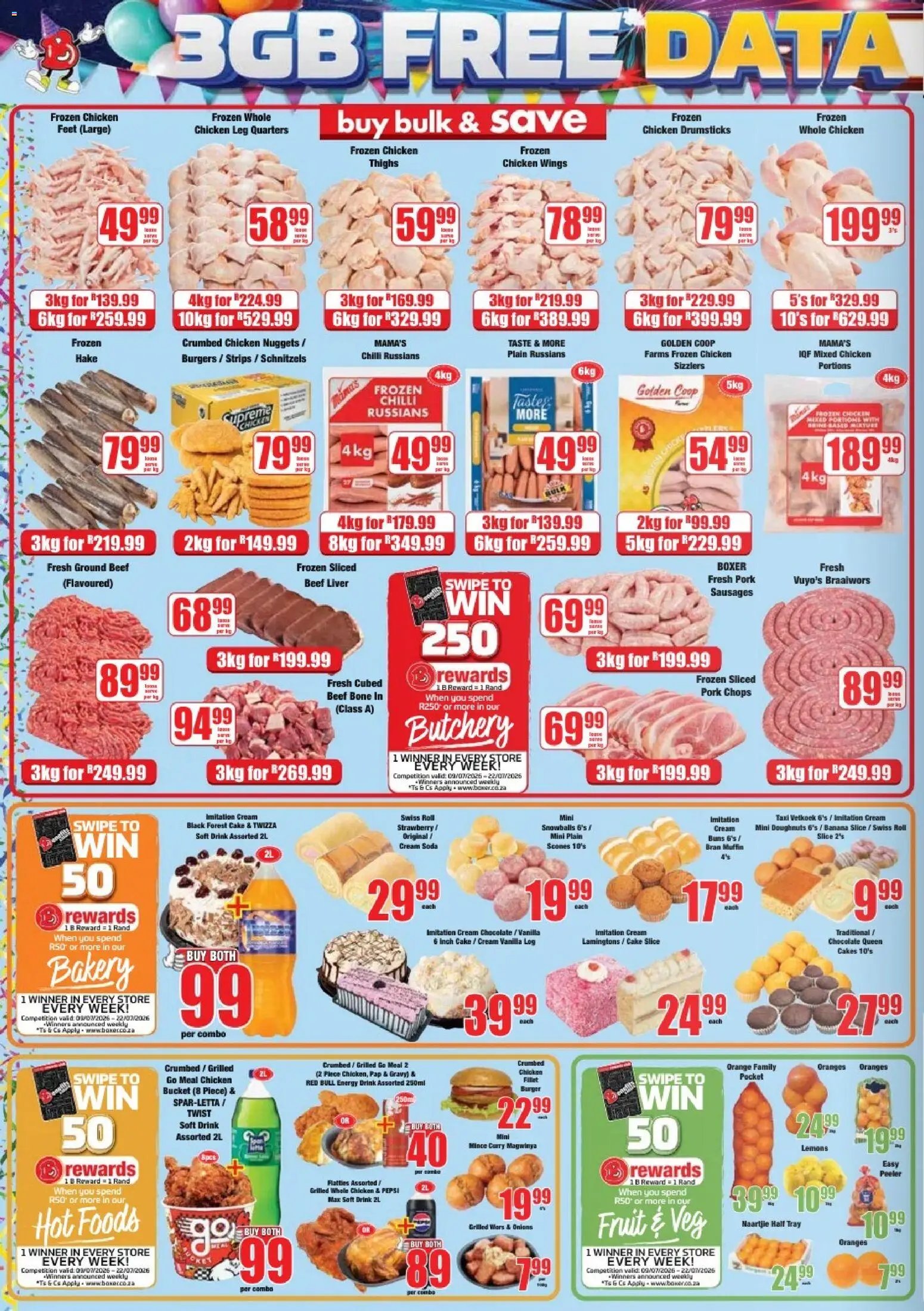 Boxer KwaZulu-Natal - Specials