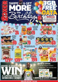 Boxer KwaZulu-Natal - Specials