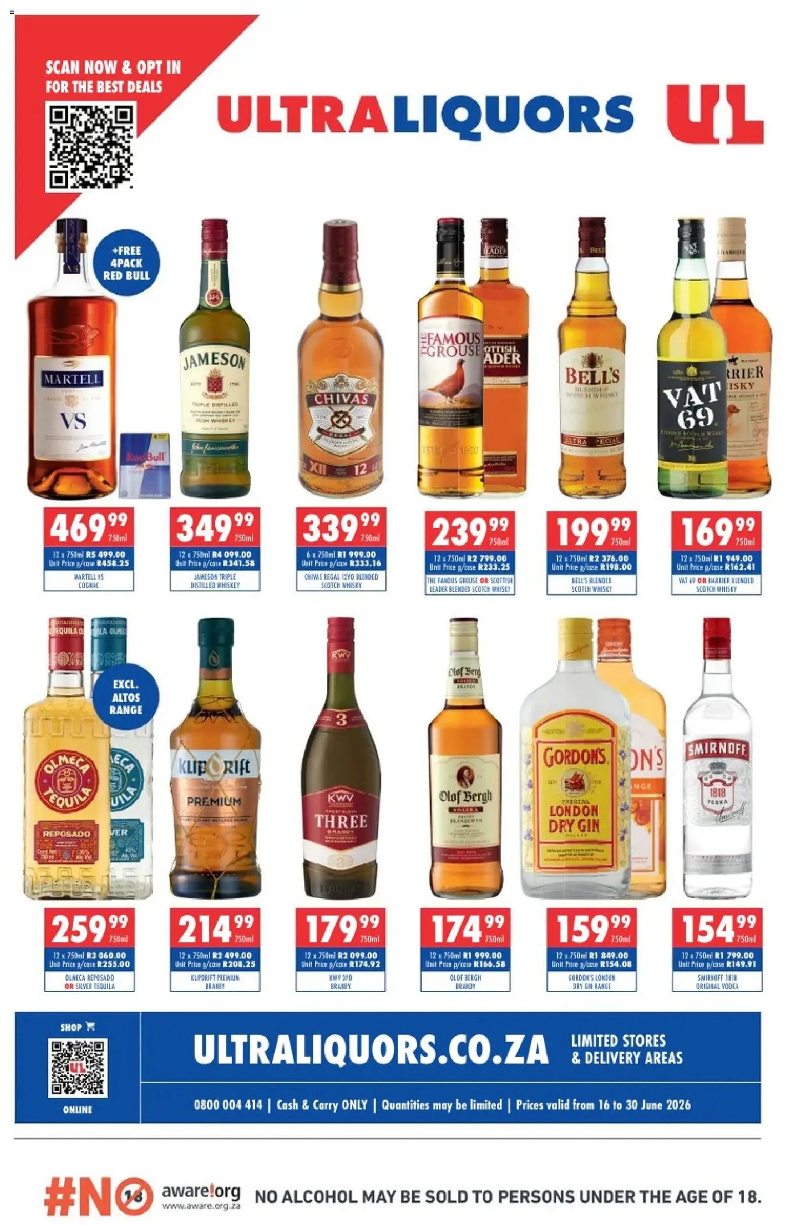 Ultra Liquors Specials