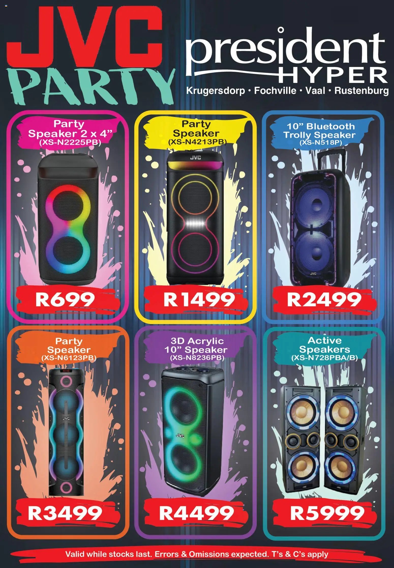 President Hyper JVC Party Speaker