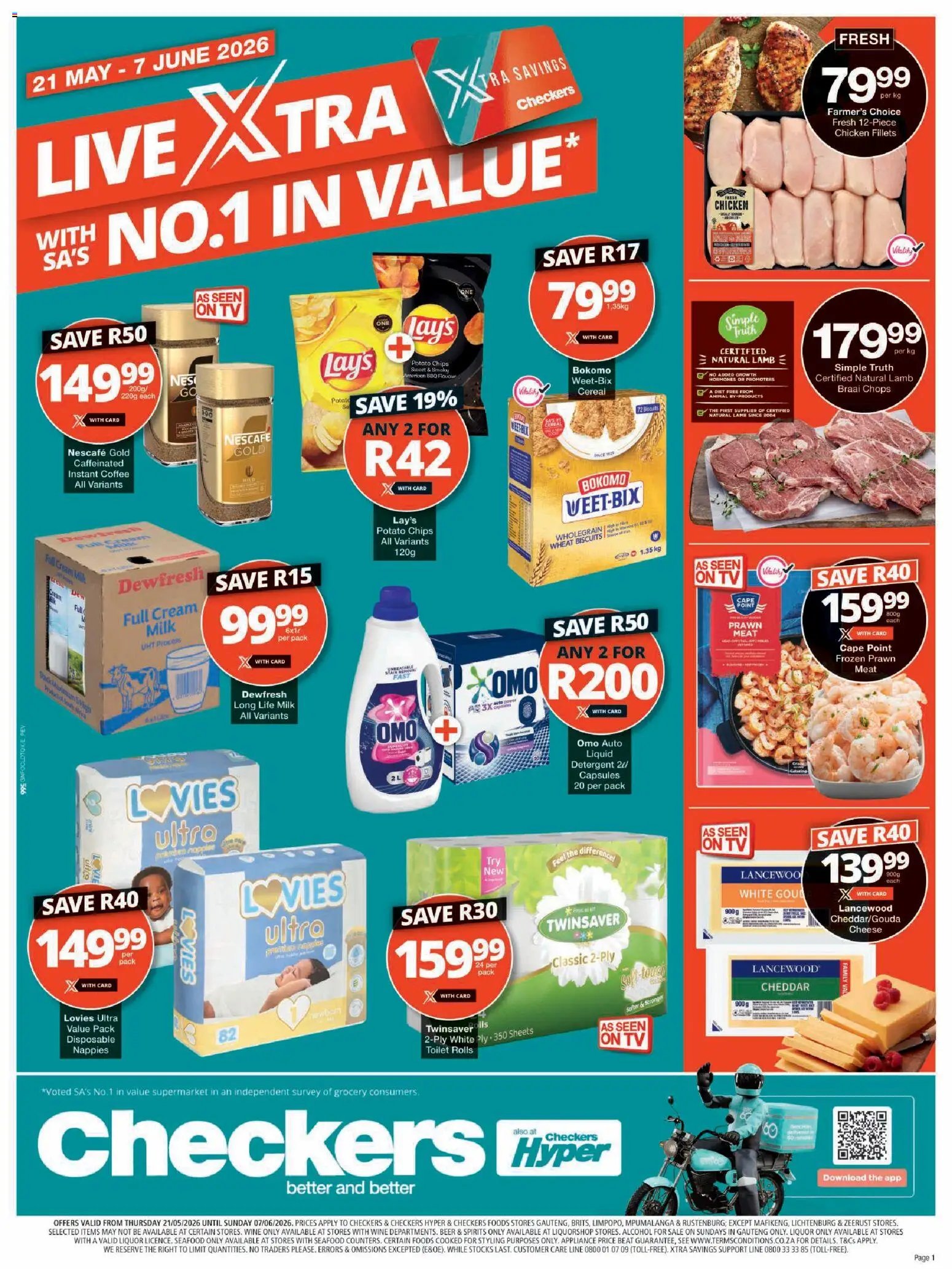 Checkers - Gauteng - May Month-End Promotion