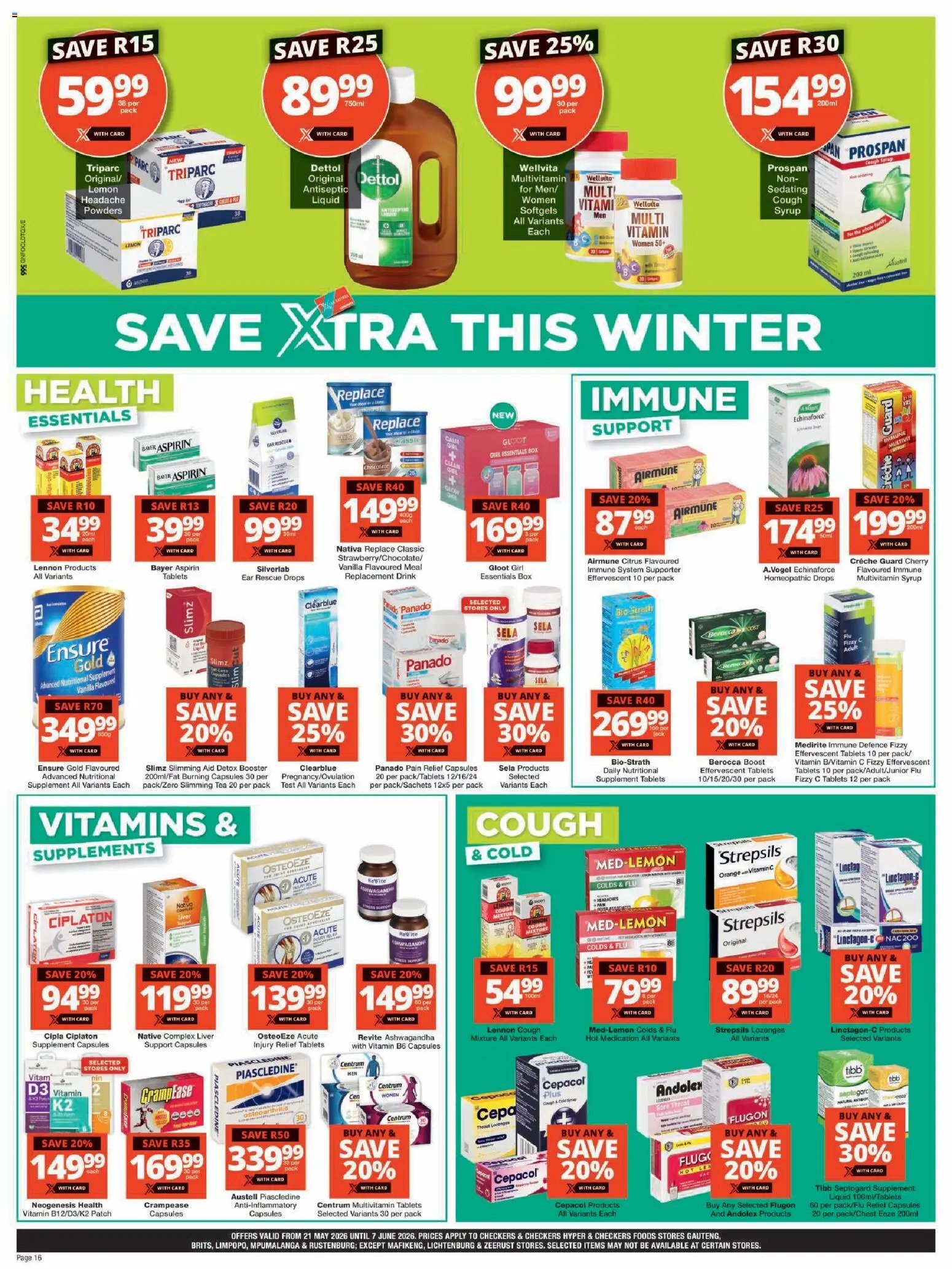 Checkers - Gauteng - May Month-End Promotion
