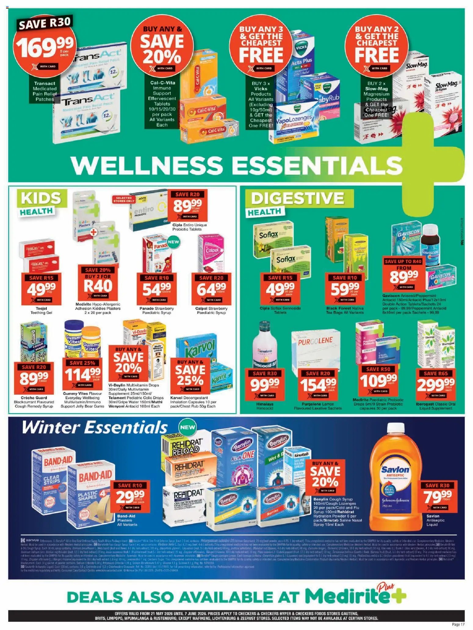 Checkers - Gauteng - May Month-End Promotion