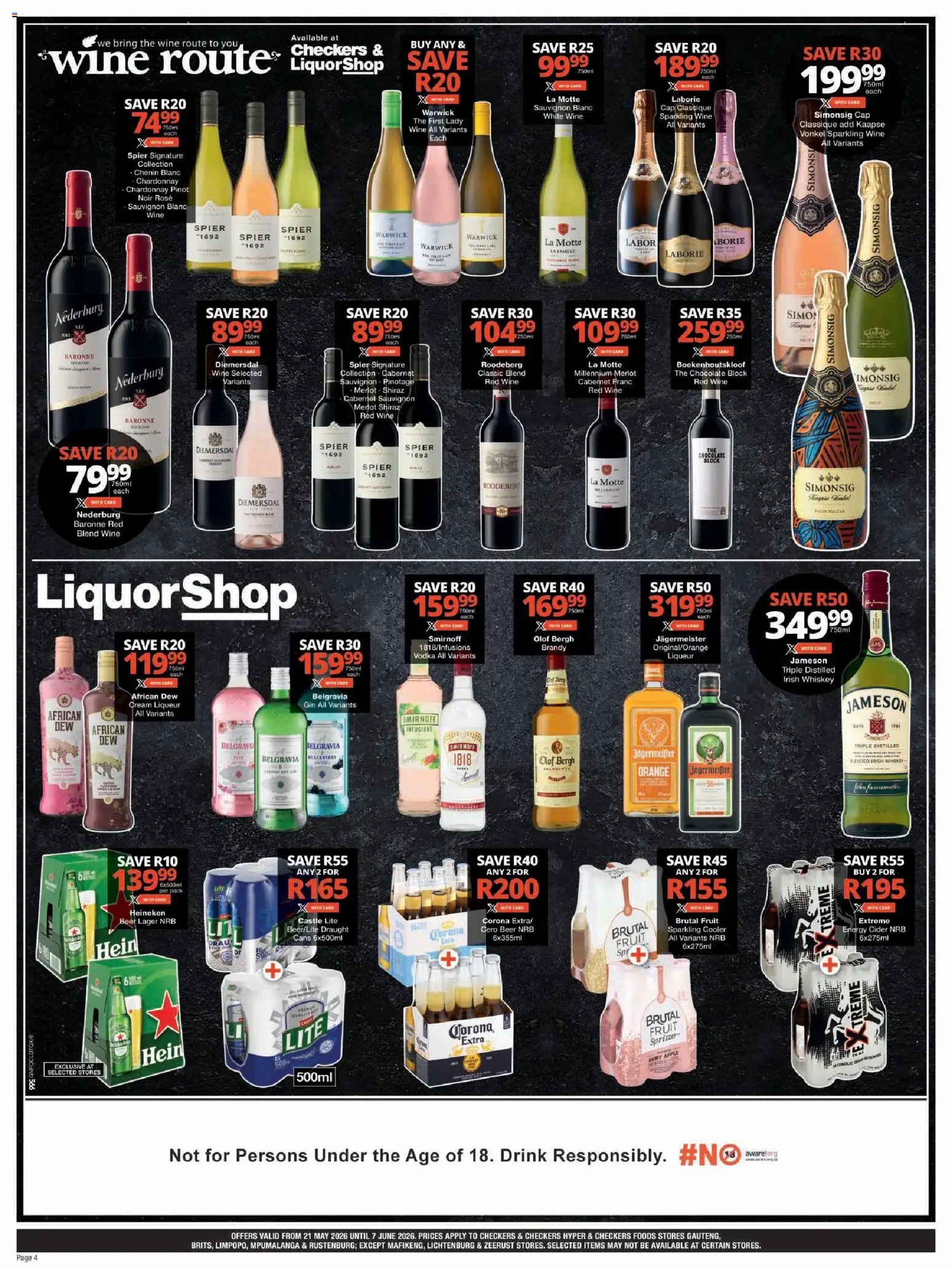 Checkers - Gauteng - May Month-End Promotion