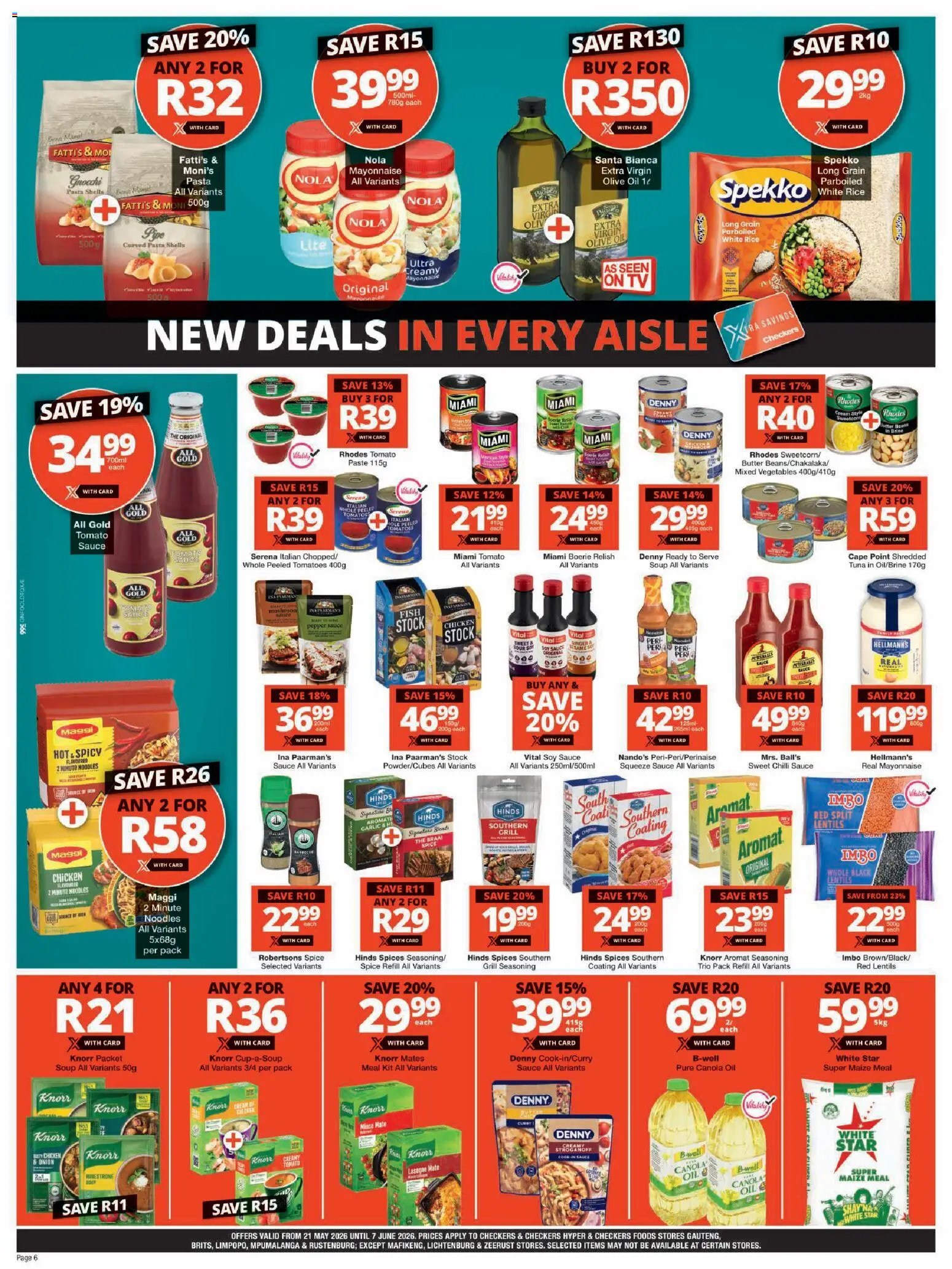 Checkers - Gauteng - May Month-End Promotion