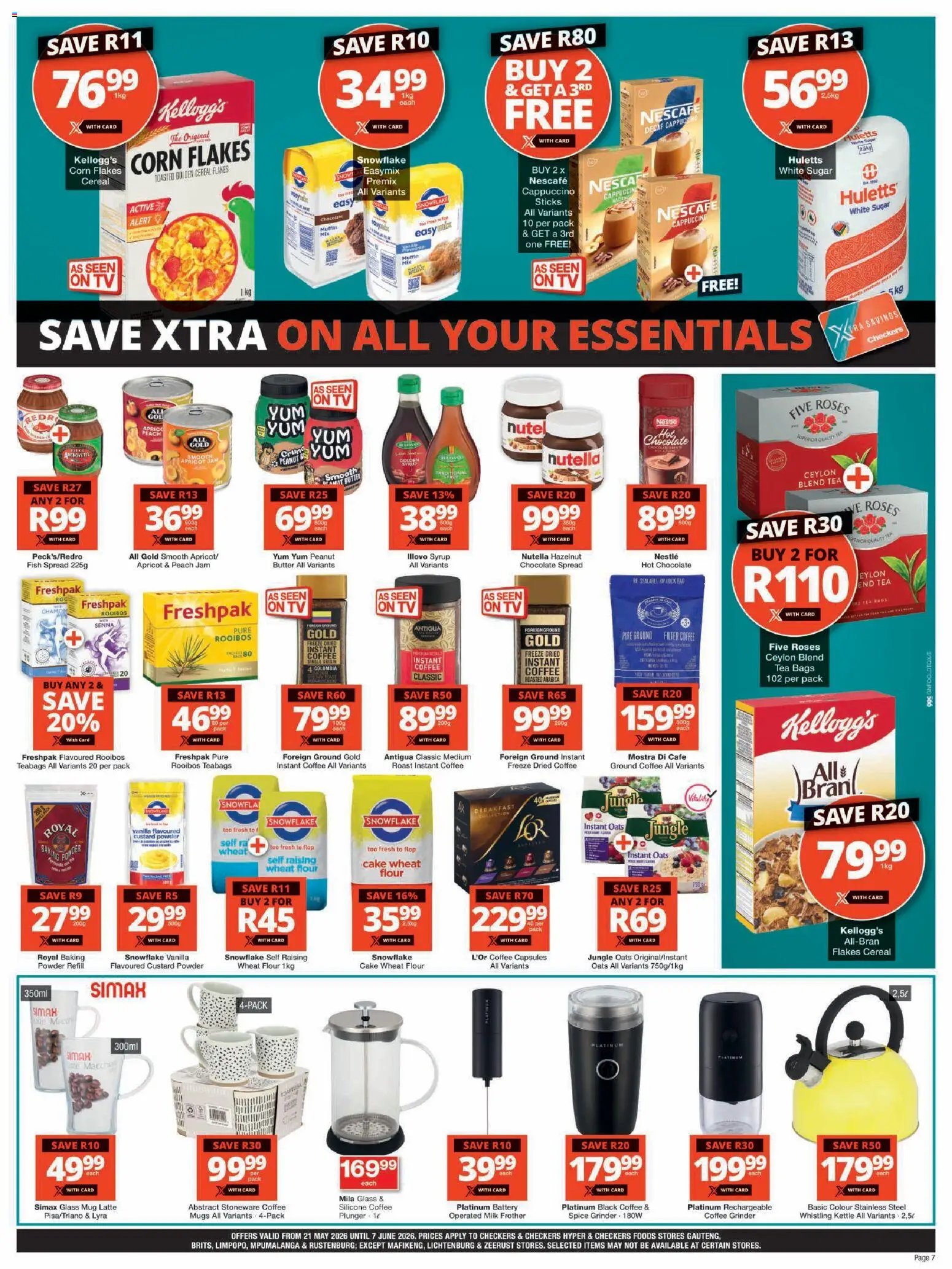 Checkers - Gauteng - May Month-End Promotion