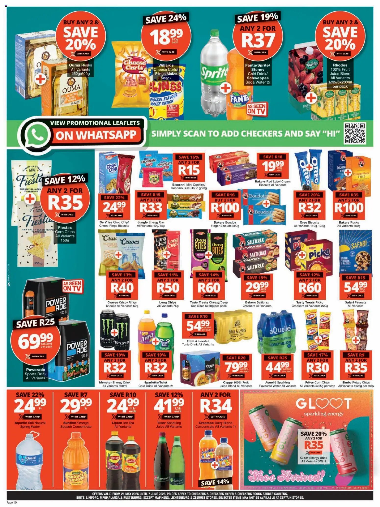 Checkers - Gauteng - May Month-End Promotion