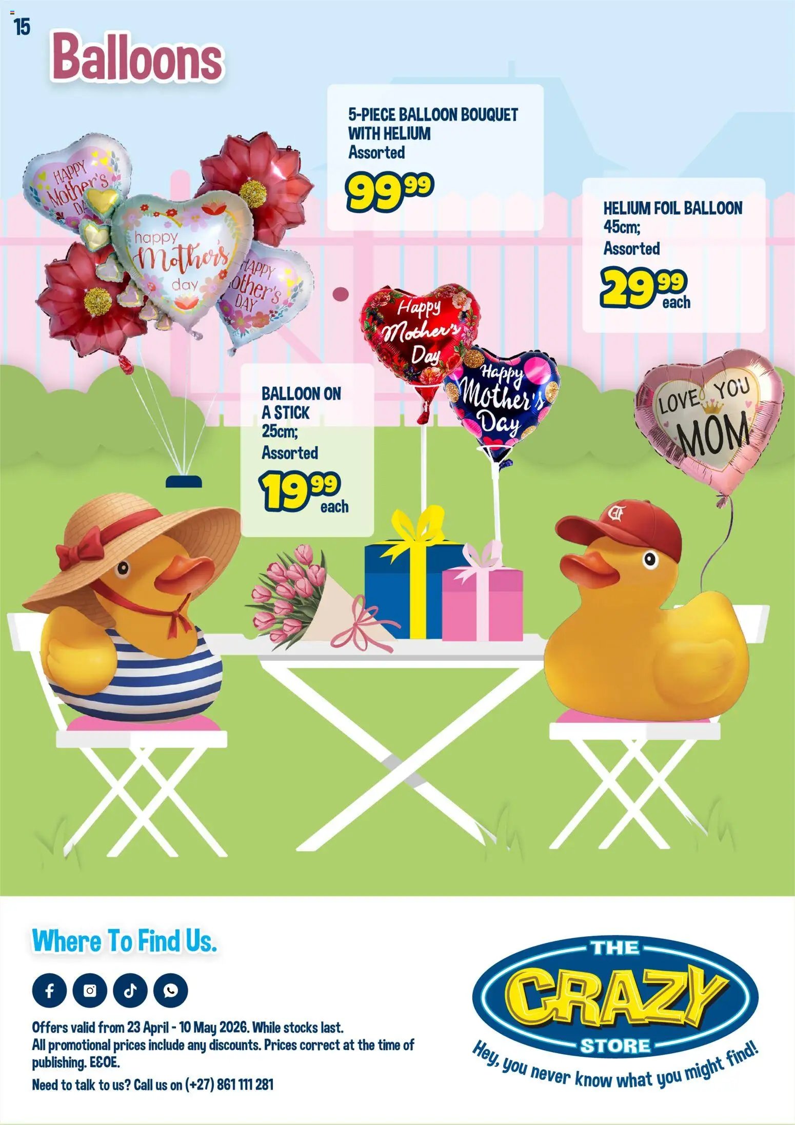 Crazy Store Mother's Day Specials (2026-04-23 - 2026-05-10) | 16