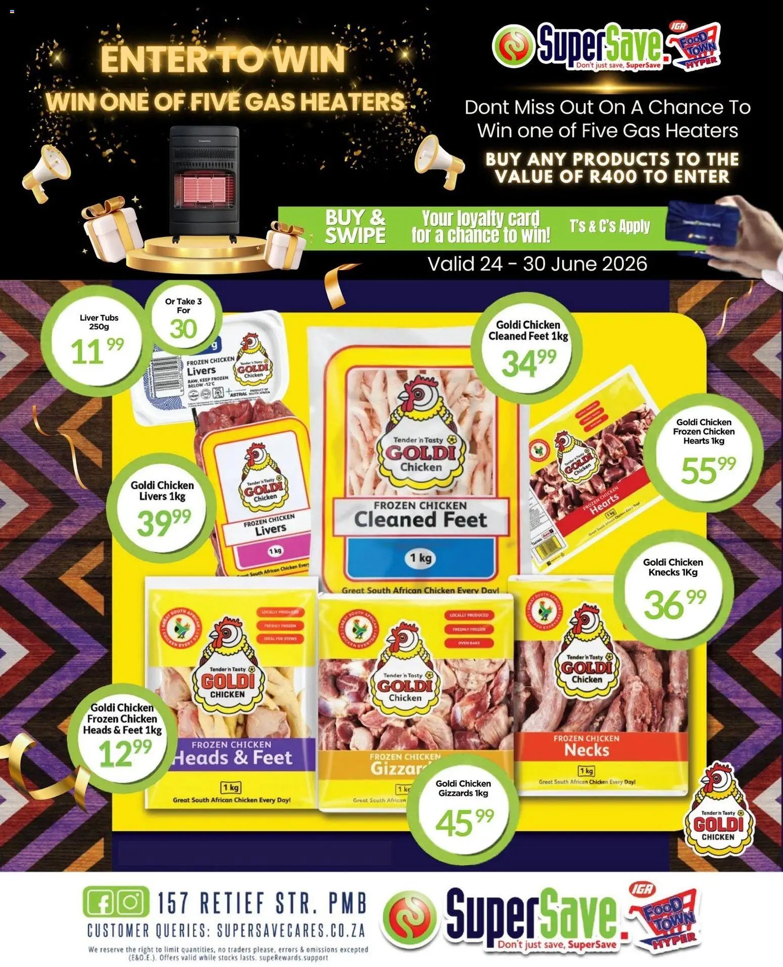 Super Save Goldi Chicken Specials