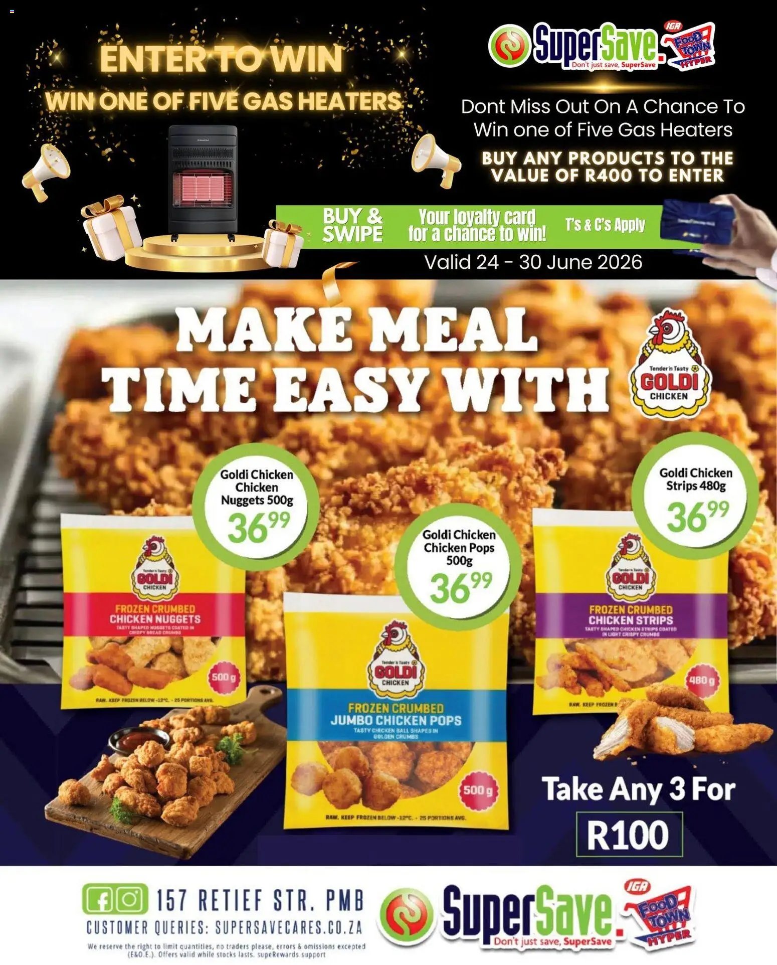 Super Save Goldi Chicken Specials
