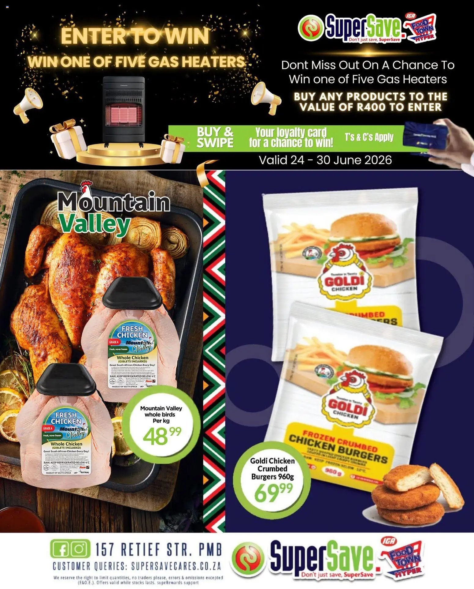 Super Save Goldi Chicken Specials