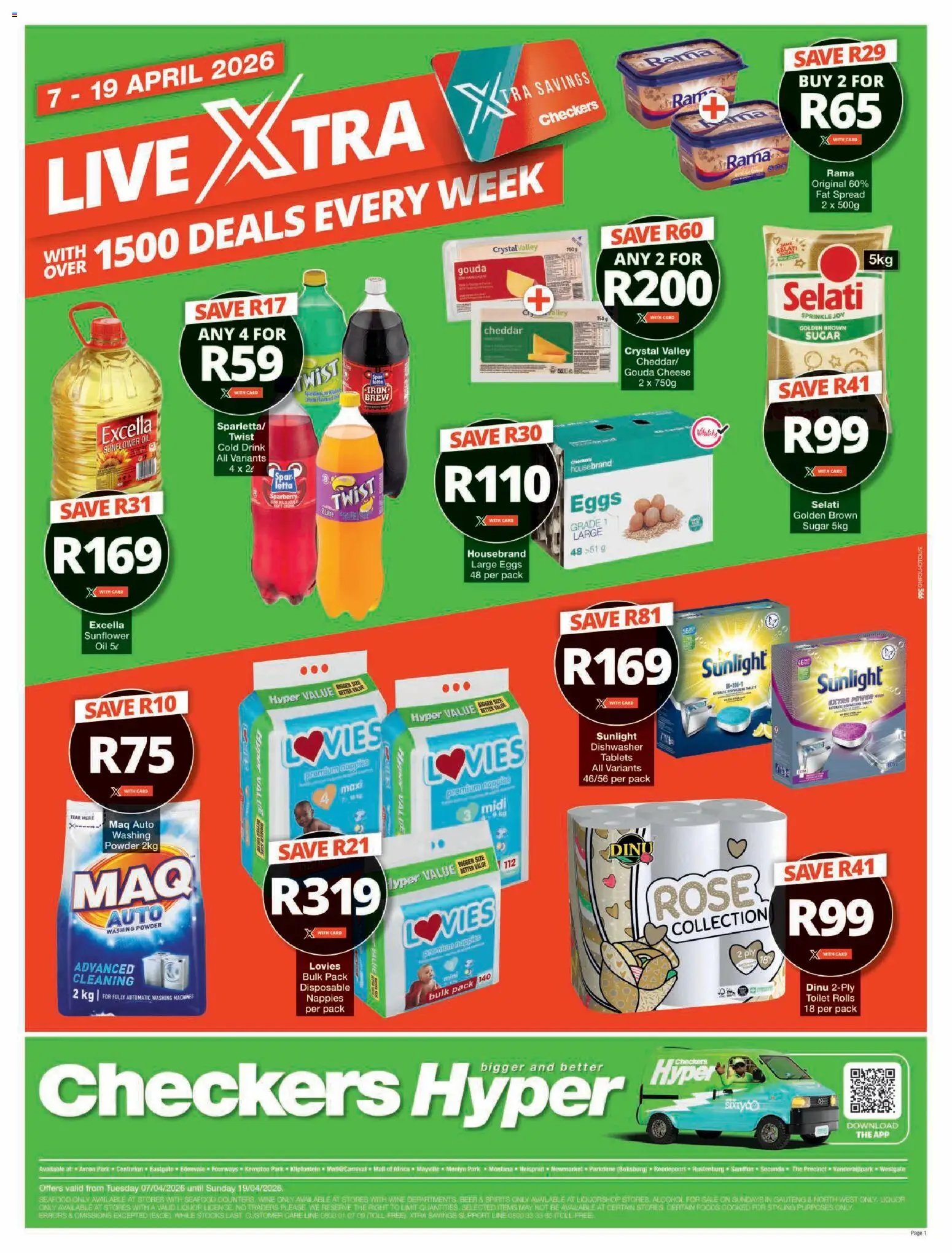 Checkers - Gauteng - Hyper April Mid-Month Promotion (2026-04-07 - 2026-04-19) | 1