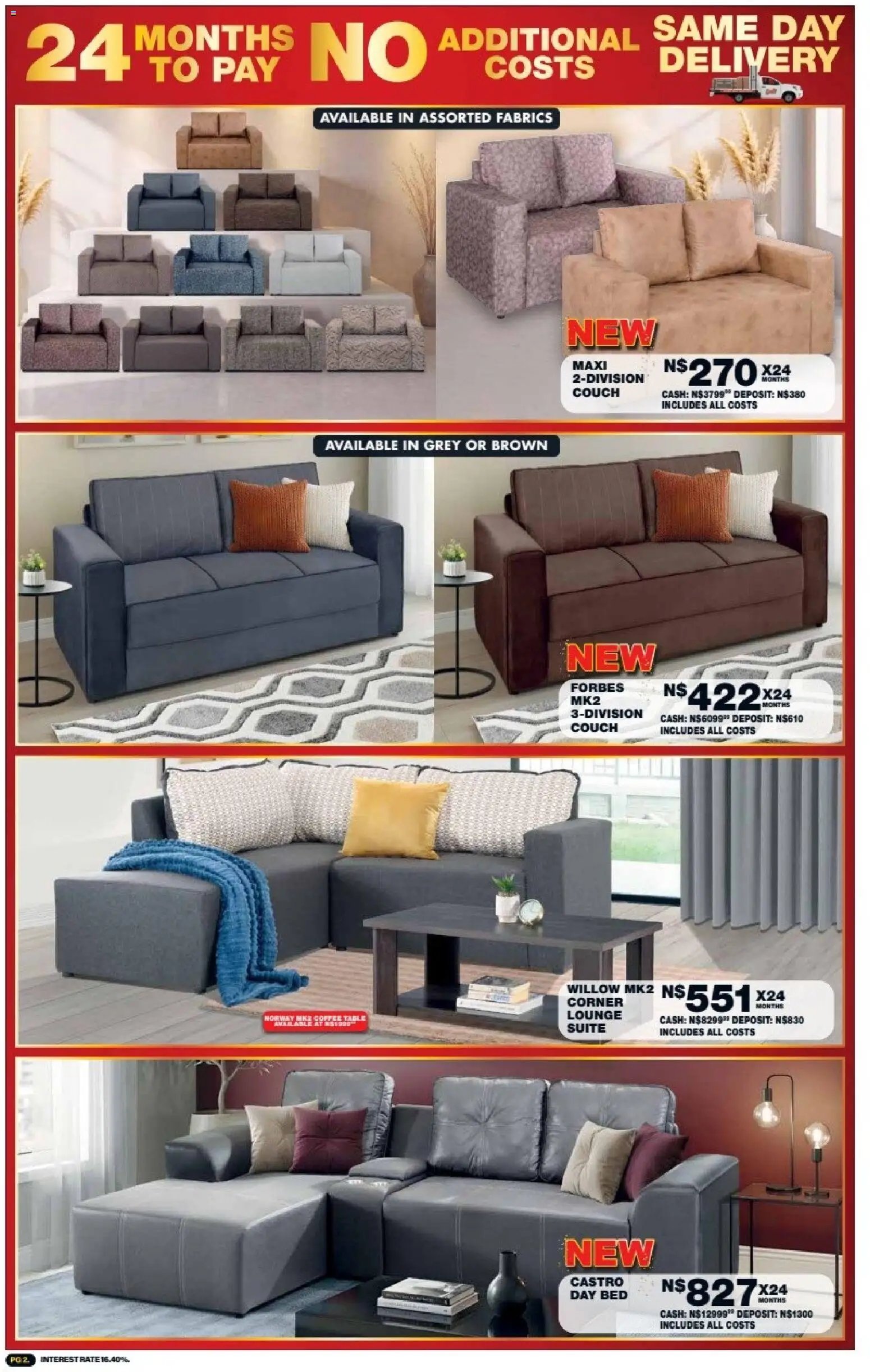 Lewis Stores Namibia Brochure