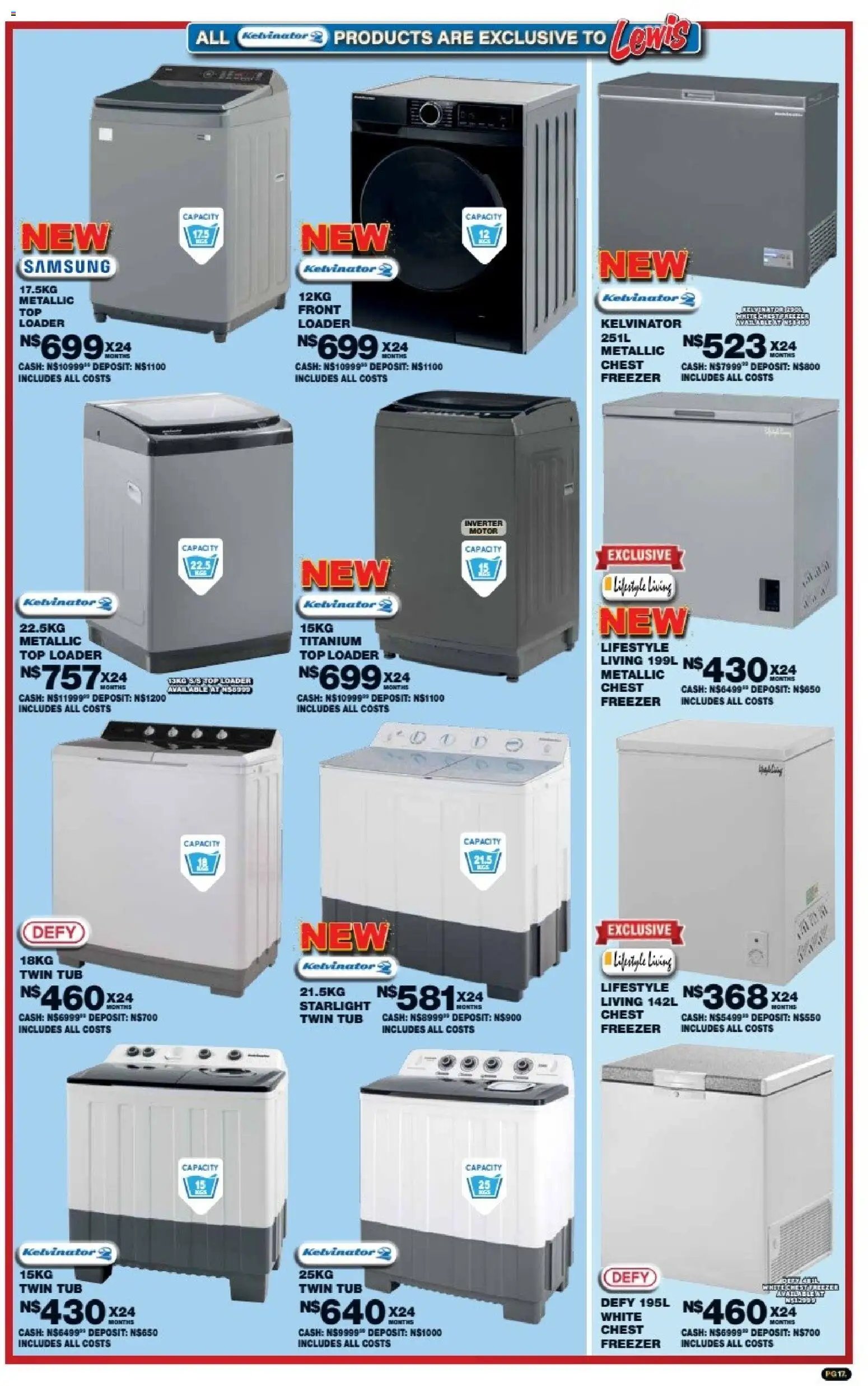 Lewis Stores Namibia Brochure